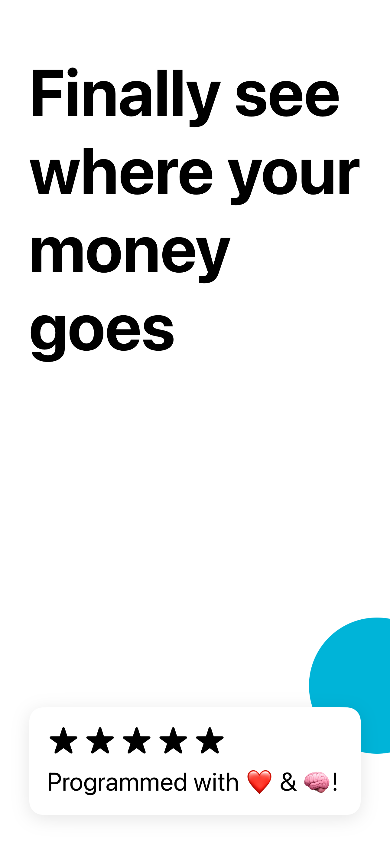 Budget & Expense Tracker Monee