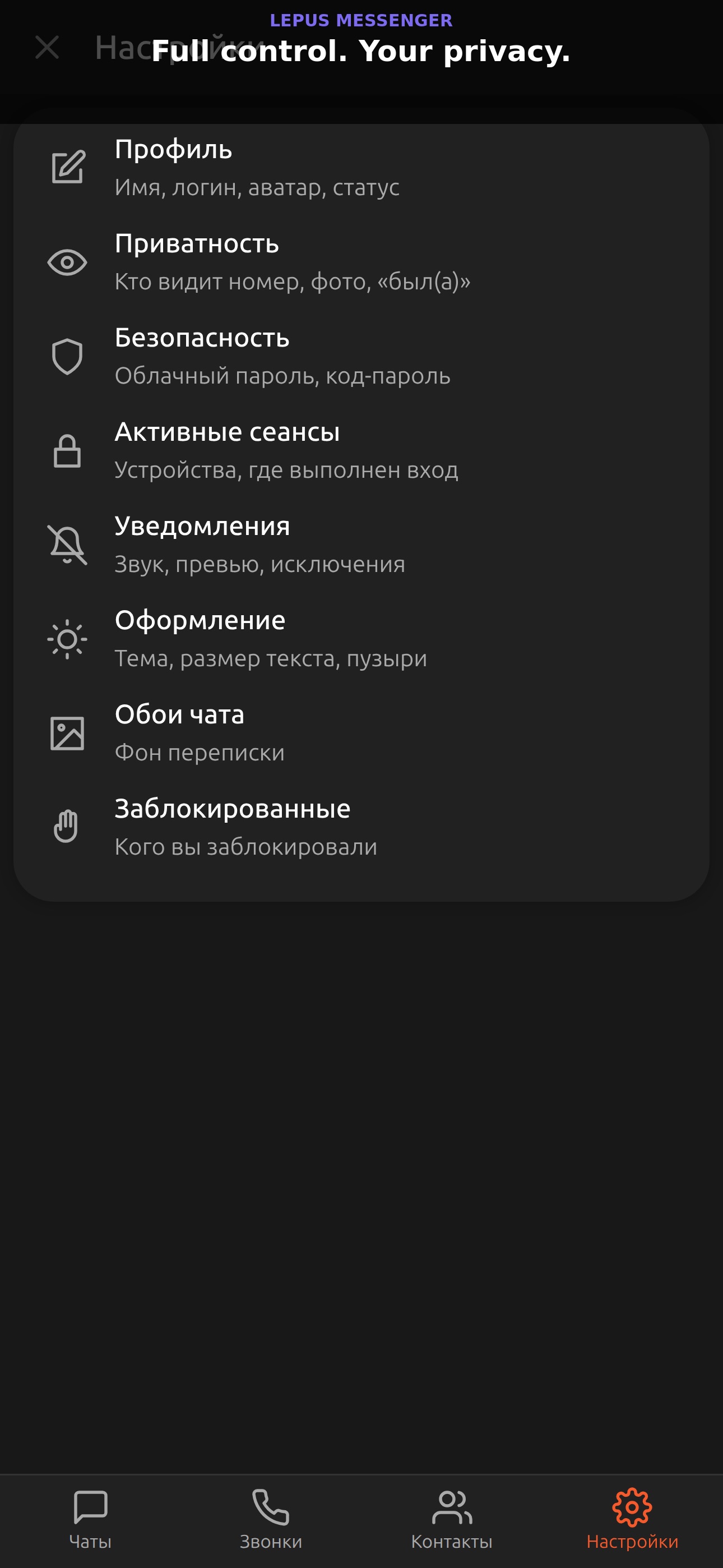 Screenshot 9 of Lepus Messenger