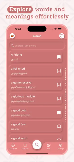 Tamil Dictionary - Translate screenshot 2
