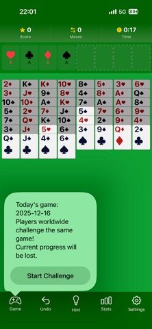 FreeCell Solitaire Mania screenshot