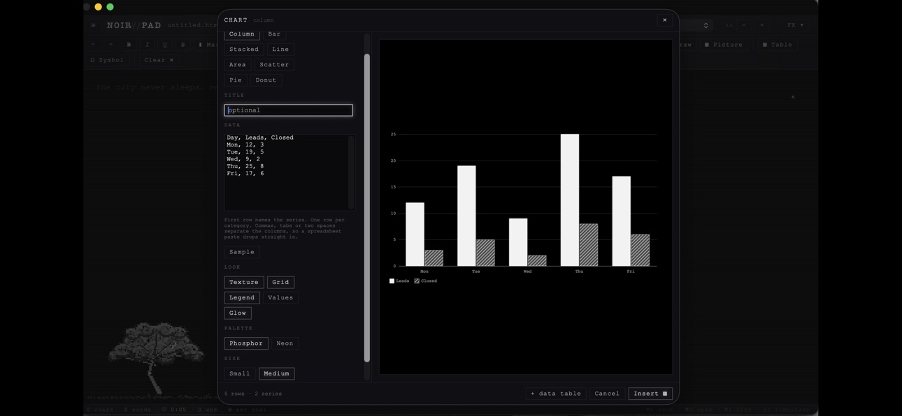Screenshot 5 of Noirpad