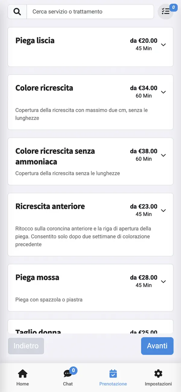 Screenshot #2 pour RPparrucchieri