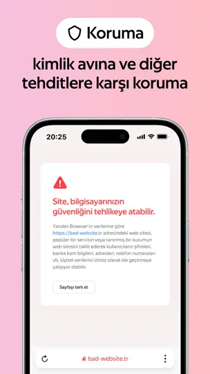 Yandex Browser: Hizli Tarayici iPhone Ekran Görüntüsü 4