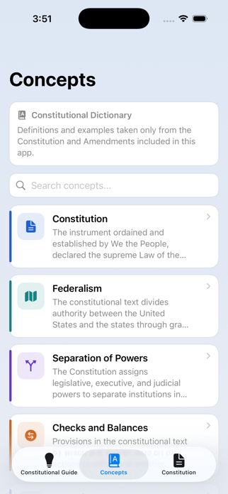 US Constitution Guide Screenshot 2 of 6