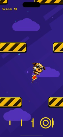 Pockocmoc: Jetpack Pup screenshot 2