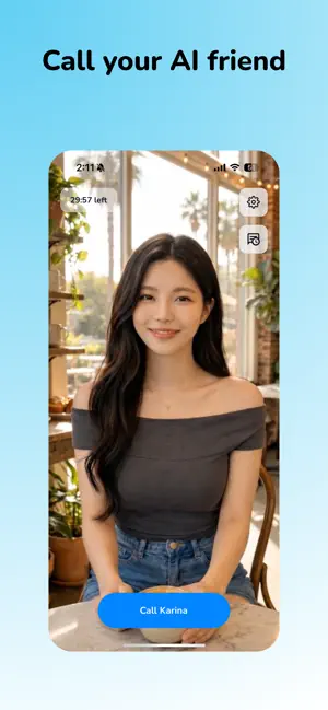Besties - Call your AI Friend screenshot 1