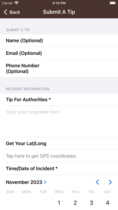 Fountain County Sheriff Screenshot