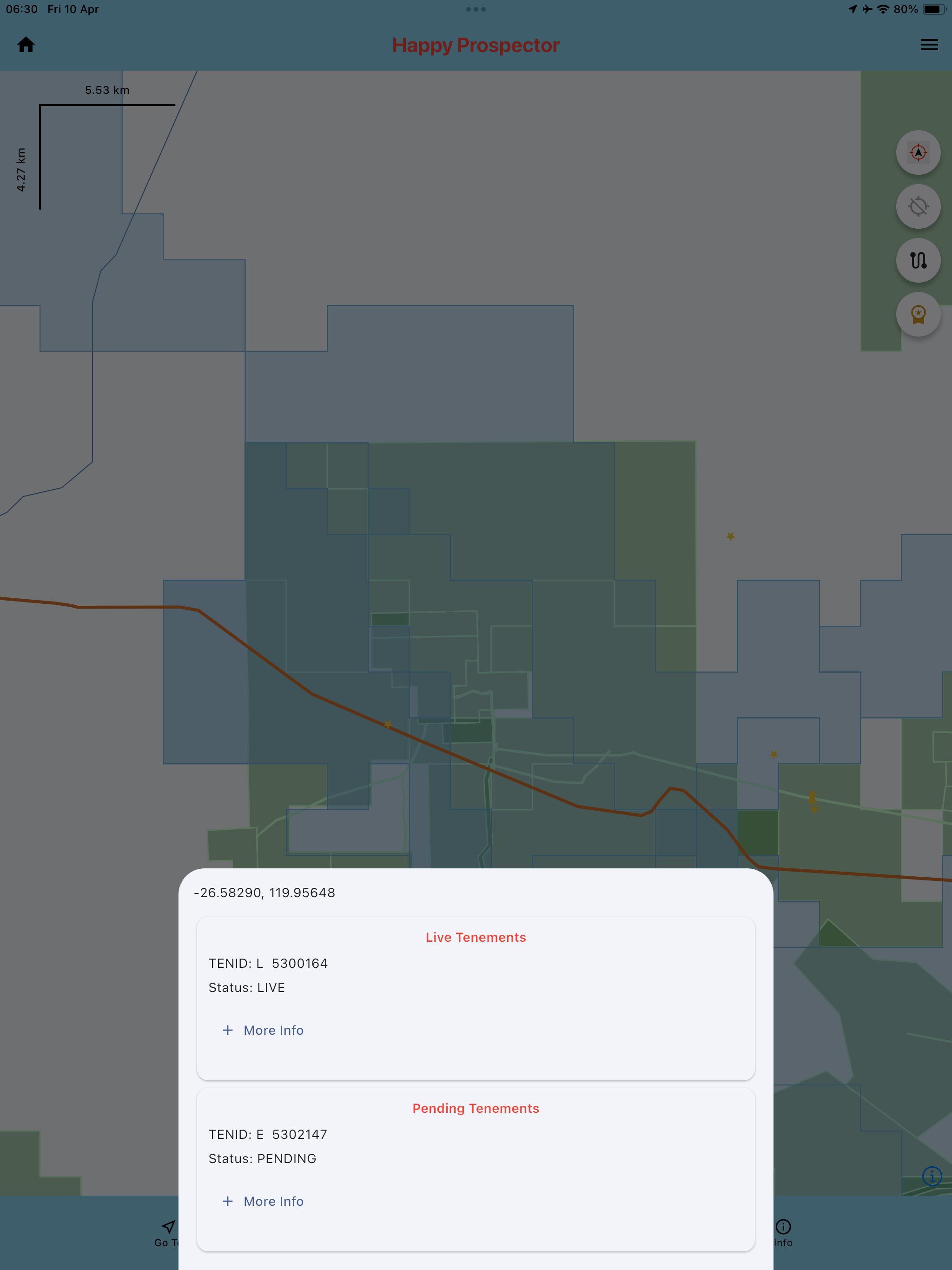 Happy Prospector: Offline Maps