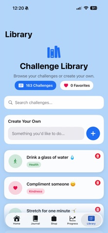 TinyChallenge screenshot 2