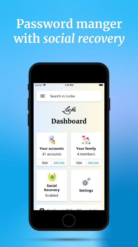 #1. Locke ID - Password Manager (iOS) Bởi: Locke Identity Networks Inc.