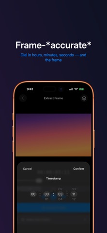 Frame Extractor: Video Photo iPhone screenshot