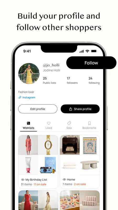 Sortd | Shopping Wishlist App screenshot 2 of 6