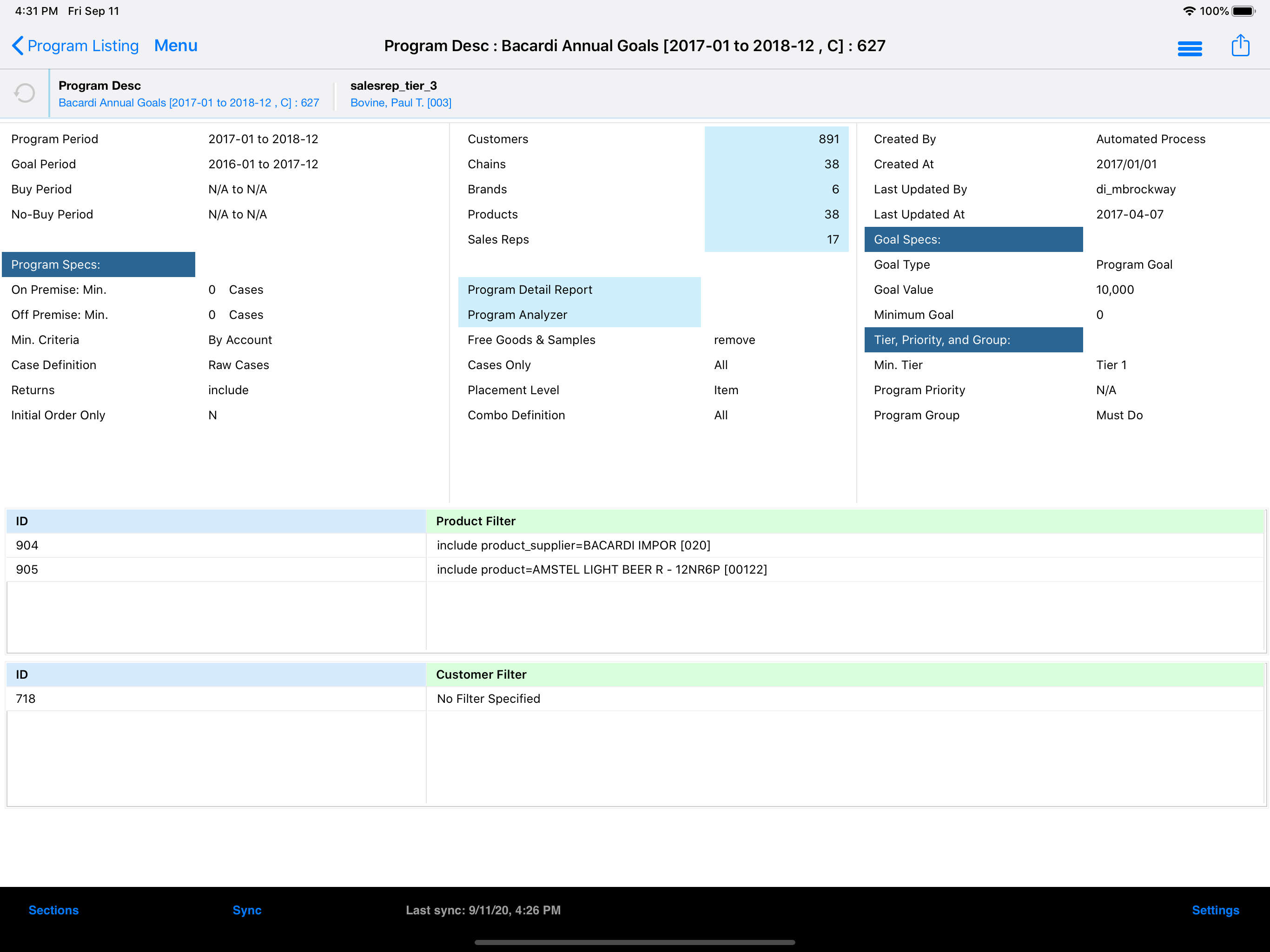 Program Advisor