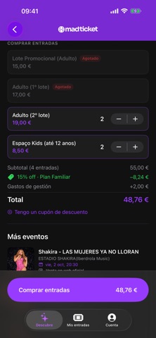 MadTicket screenshot 4