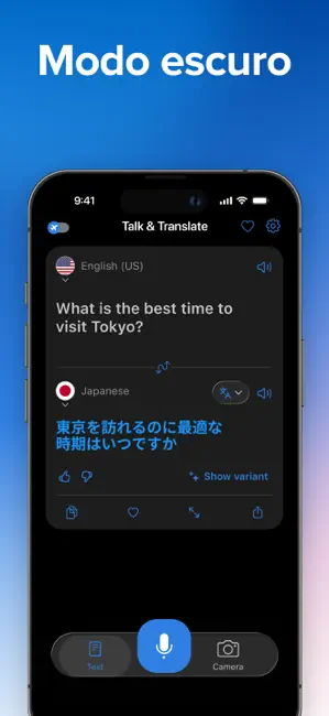 Tradutor IA - Talk & Translate iPhone screenshot 6