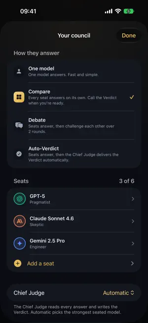 MultiMind: AI Council screenshot 4