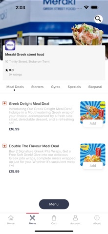 Meraki Greek Street Food screenshot