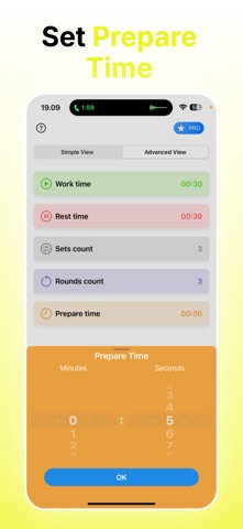 Interval Exercise Timer ™ Screenshot 4 of 4