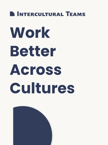 Intercultural Teams iPad screenshot