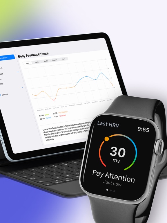 Screenshot #5 pour Stress Monitor for Watch