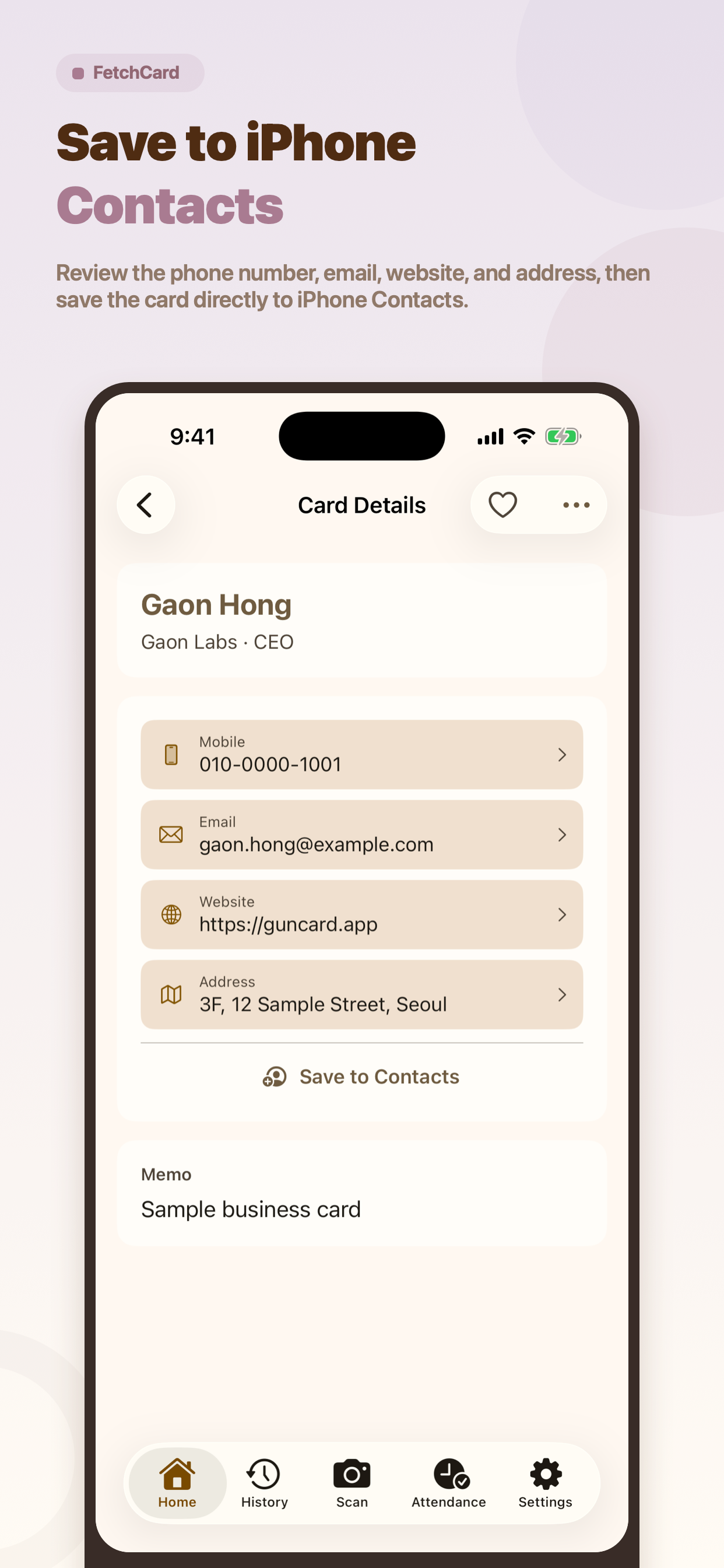 FetchCard screenshot 4