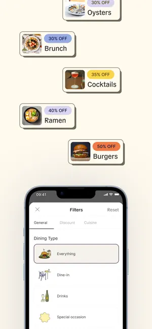 EatClub - Restaurant Deals iPhone screenshot 2