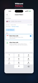 Phone Spam Pattern Blocker screenshot