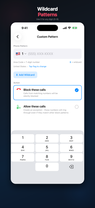 Phone Spam Pattern Blocker Screenshot 2 of 10