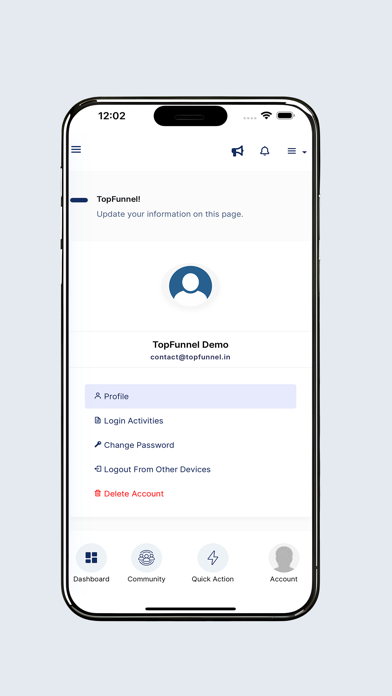 TopFunnel Screenshot