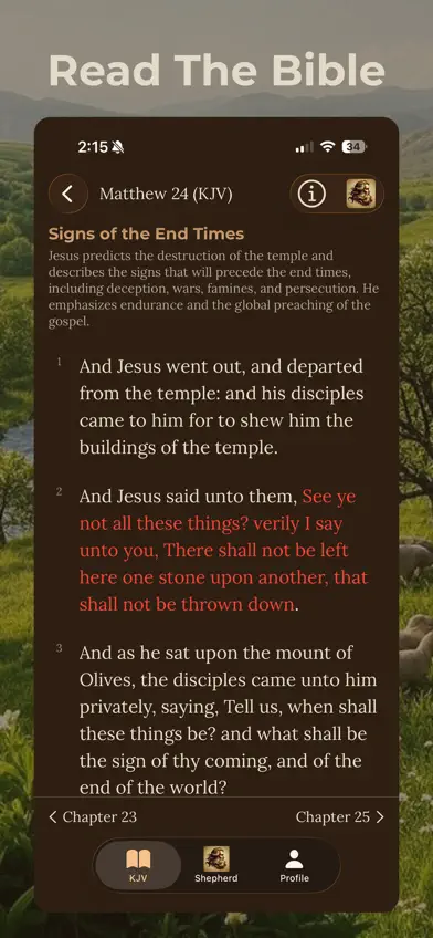 Shepherd Bible App screenshot 2