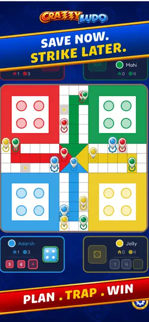 Crazzy Ludo: Save Dice & Play screenshot 1