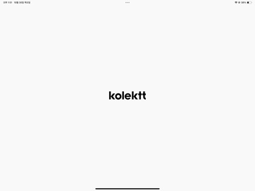Kolektt iPad screenshot