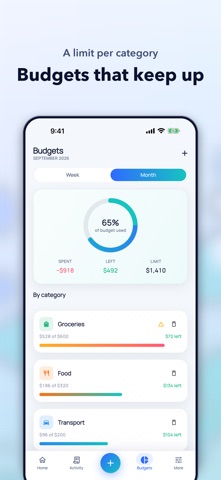 Expense & Budget Tracker App Screenshot 3 of 6