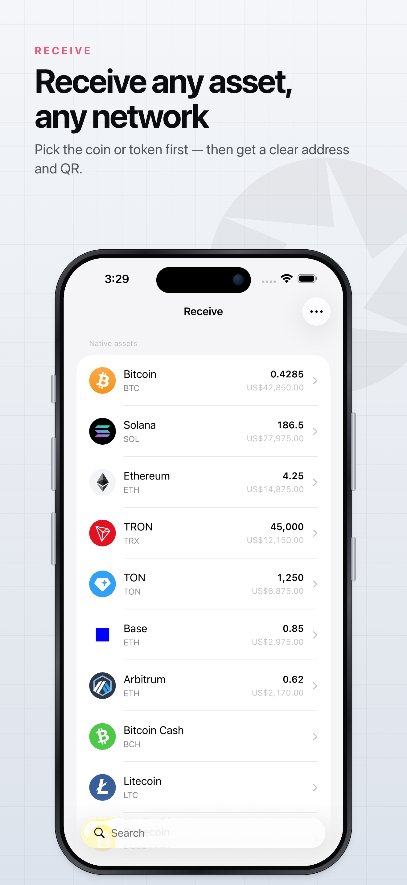 Aperture: BTC & Crypto Wallet screenshot 7