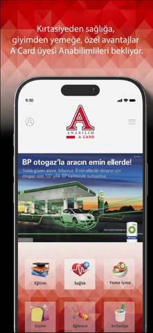 Anabilim A Card screenshot