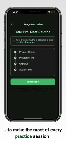 Golf Practice: RangeRandomizer Screenshot 6 of 7