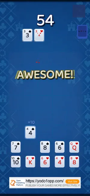 Flush Drop: Poker Solitaire screenshot 3