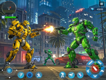 Futuristic War Robot Games 3D iPad screenshot