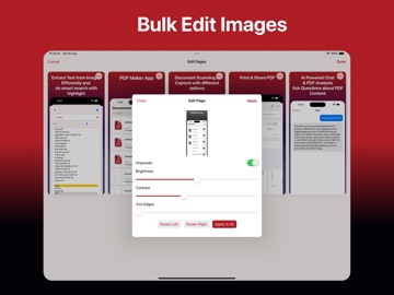 Image to PDF Converter Paperly iPad screenshot