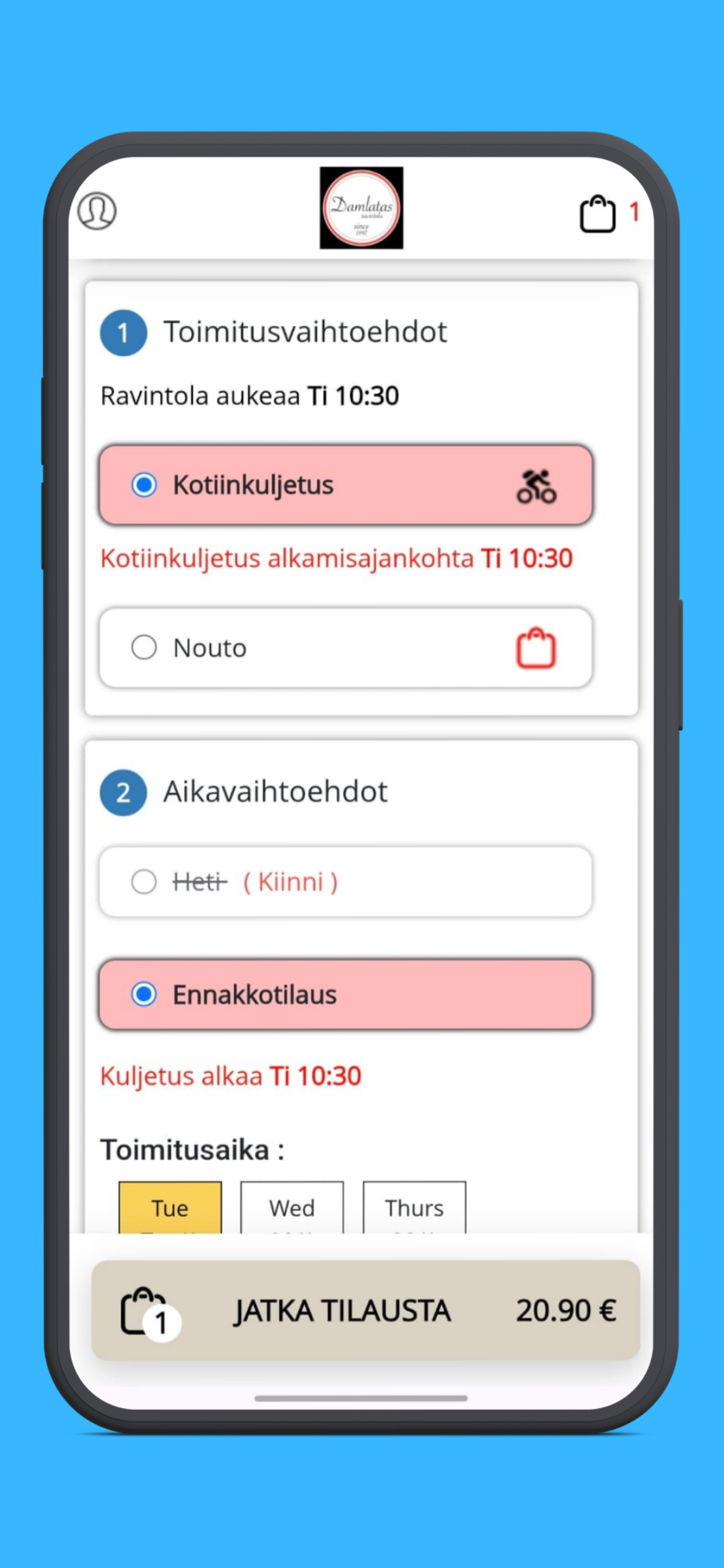 Damlatas Ravintola screenshot 4