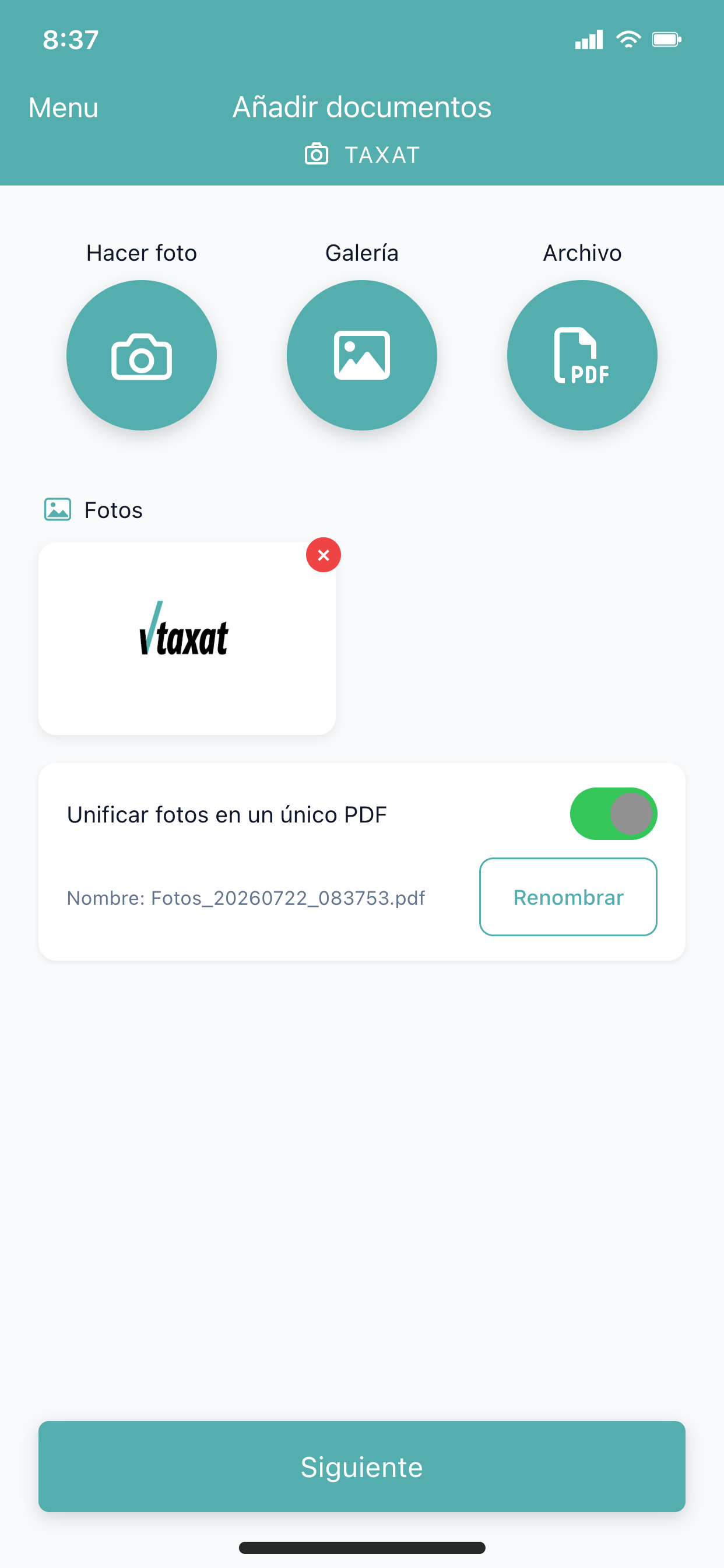 Taxat Services screenshot 4