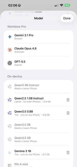 Wombow screenshot 3