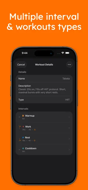 Interval Timer Tabata Workout screenshot 4