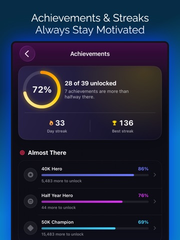 Steply: GPS Walking Tracker iPad screenshot 7