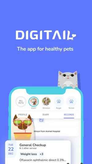 Digitail - Smarter Pet Care screenshot 1