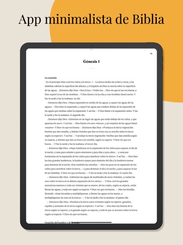 Biblia Notebook iPad screenshot 1