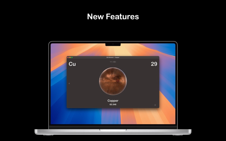 #5. Periodic Table Chemistry 2025M (macOS) 由: Hugo Pinon