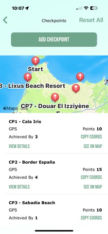 GPS Checkpoint Rally & Events screenshot