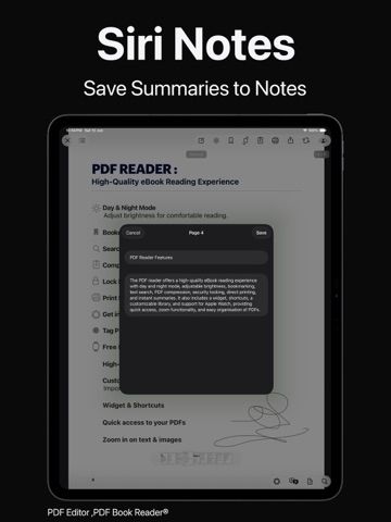 PDF Editor ,PDF Book Reader ® iPad screenshot