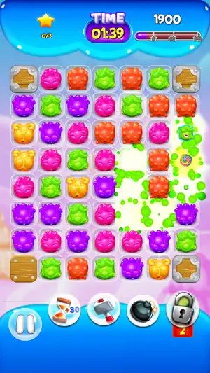 Candy Jelly Monster Crush screenshot 3